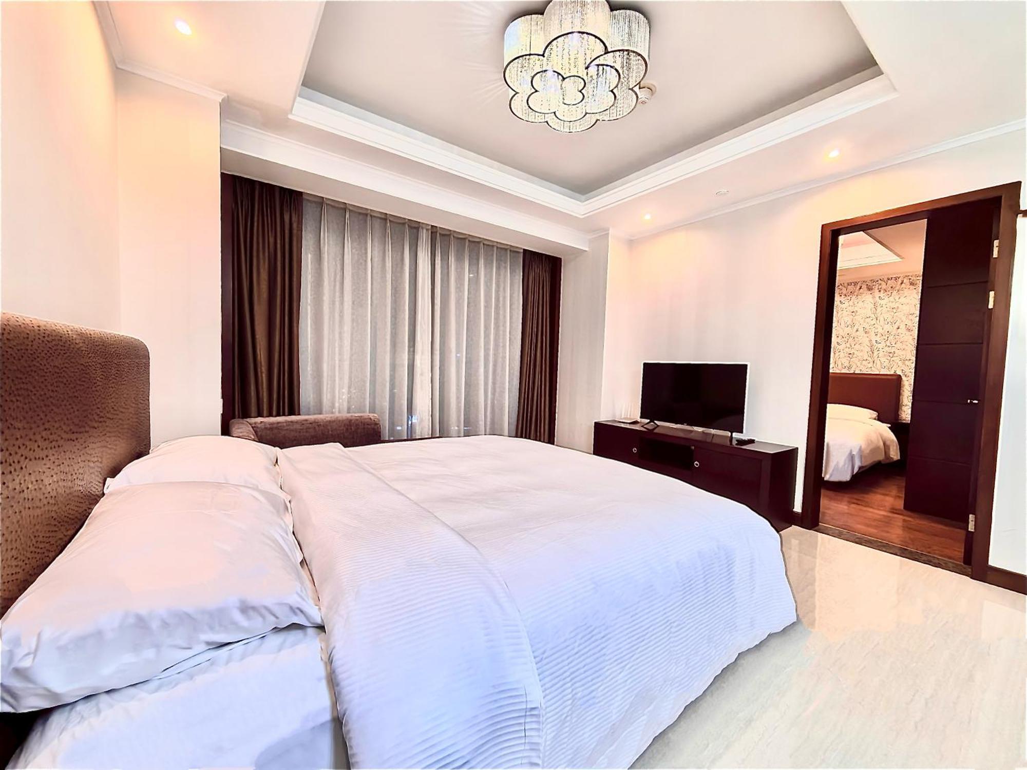 Qingdao Elegant Central Apartment Buitenkant foto